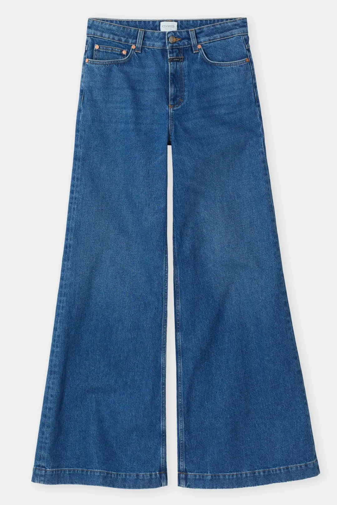 Closed Wide Jeans - Style Name Glow-up Mid blue Outlet