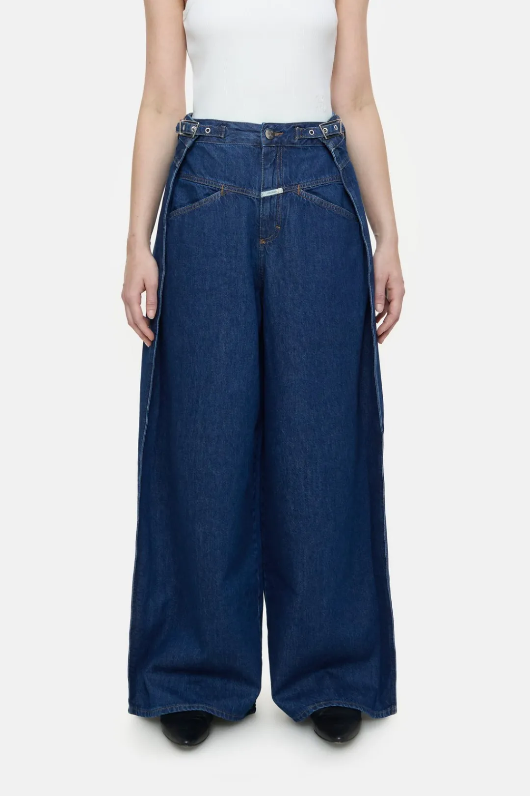 Closed Wide Jeans - Style Name Margo-X Dark blue