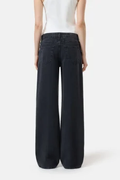 Closed Wide Jeans - Style Name Nikka Dark grey Discount