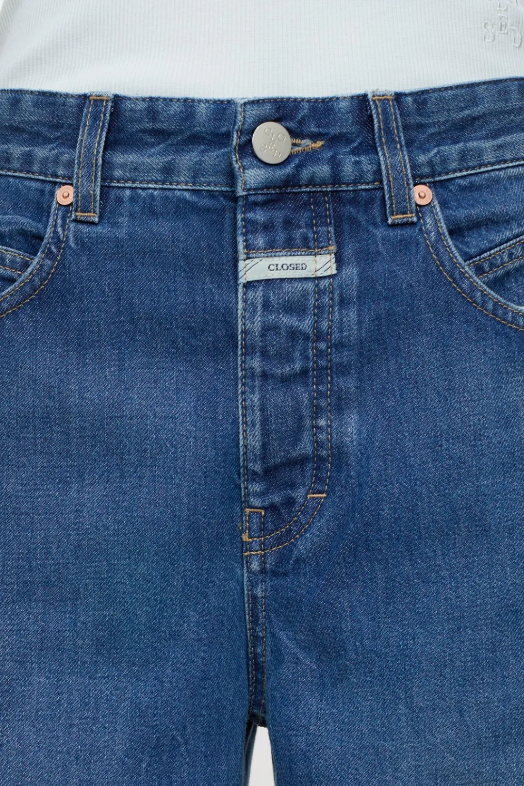 Closed Wide Jeans - Style Name Nikka Mid blue Clearance