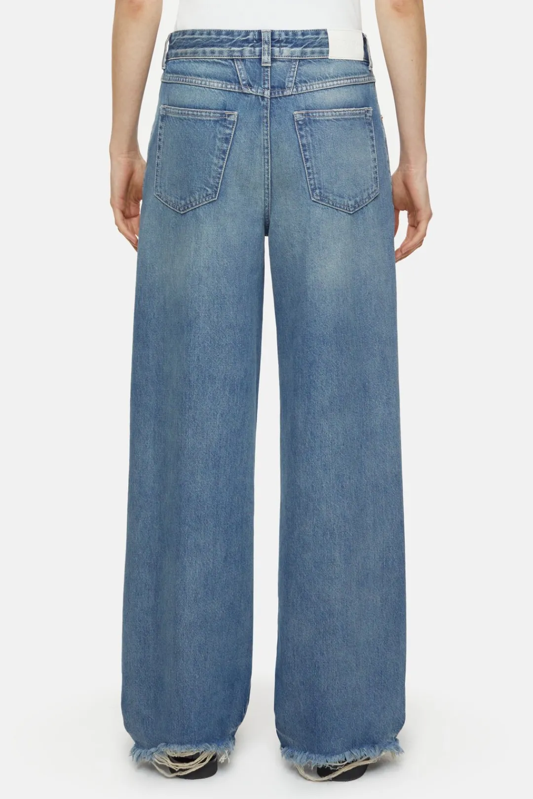 Closed Wide Jeans - Style Name Nikka Dark blue Discount