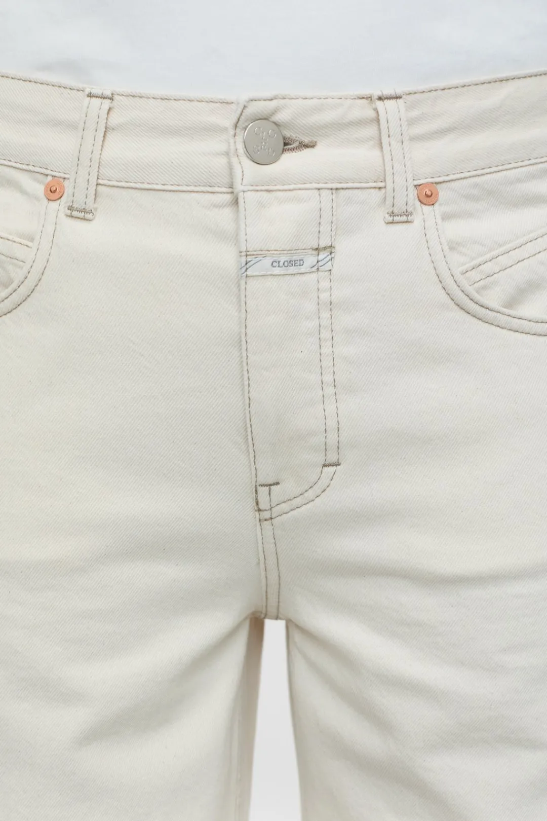 Closed Wide Jeans - Style Name Nikka Ivory Outlet