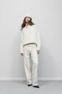 Closed Wide Jeans - Style Name Nikka Ivory Outlet