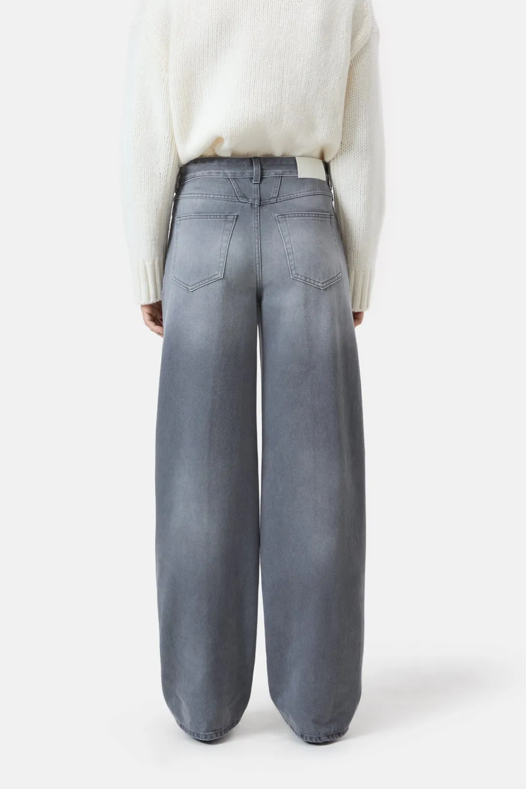 Closed Wide Jeans - Style Name Nikka Mid grey Outlet