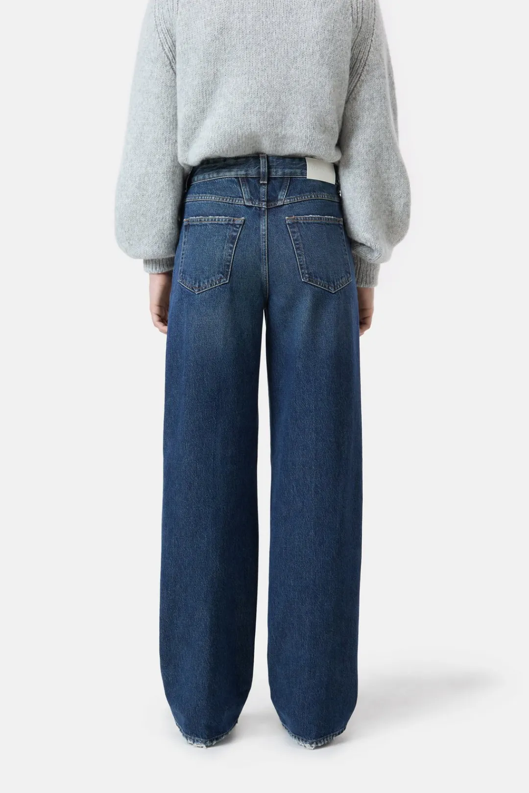 Closed Wide Jeans - Style Name Nikka Dark blue New