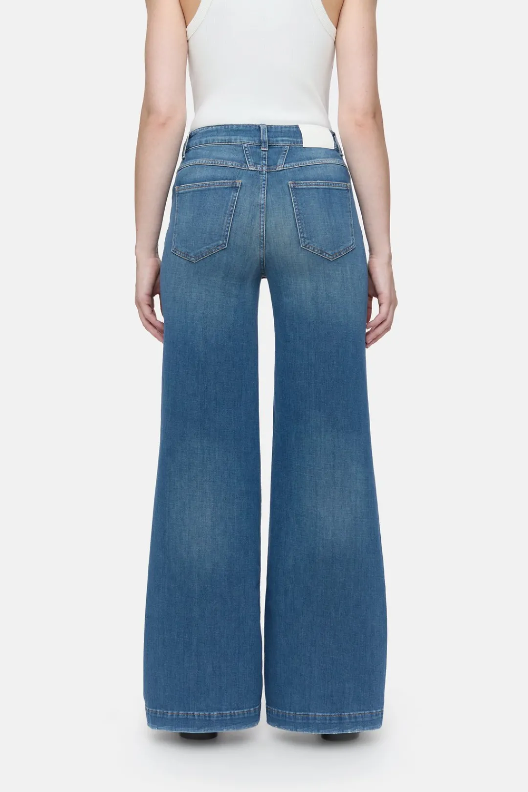Closed Wide Jeans- Style Name Glow-up Mid blue Discount