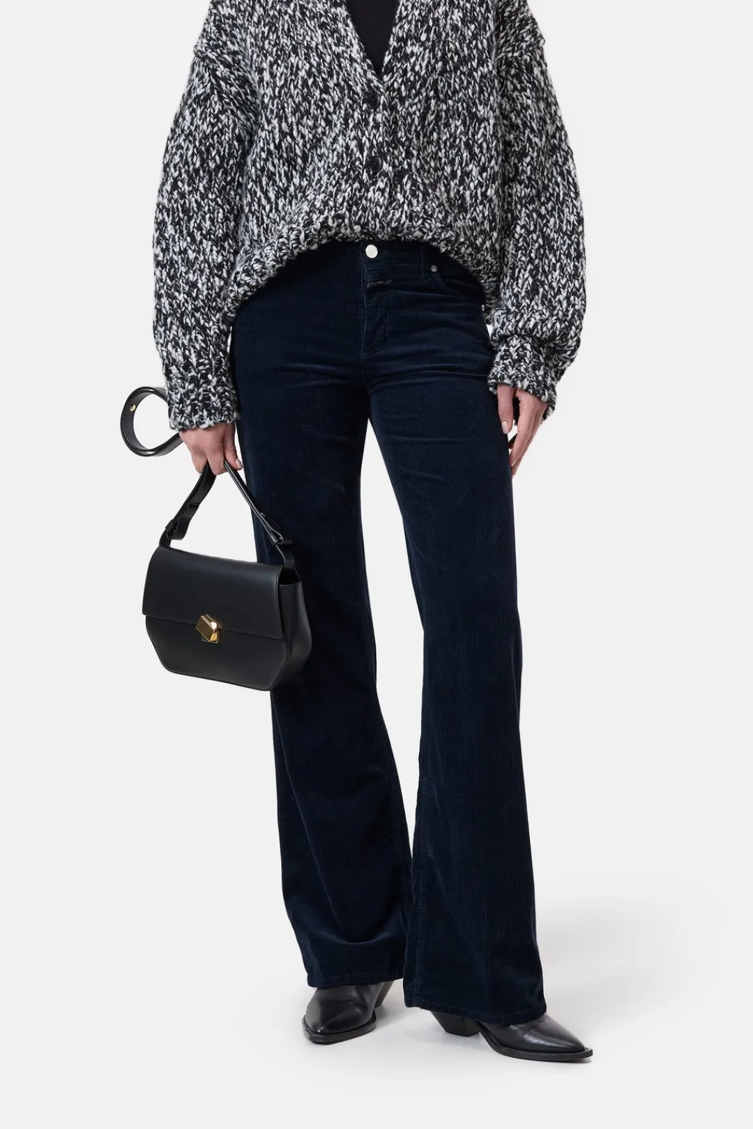 Closed Wide Pants - Style Name Gillan Dark night Discount