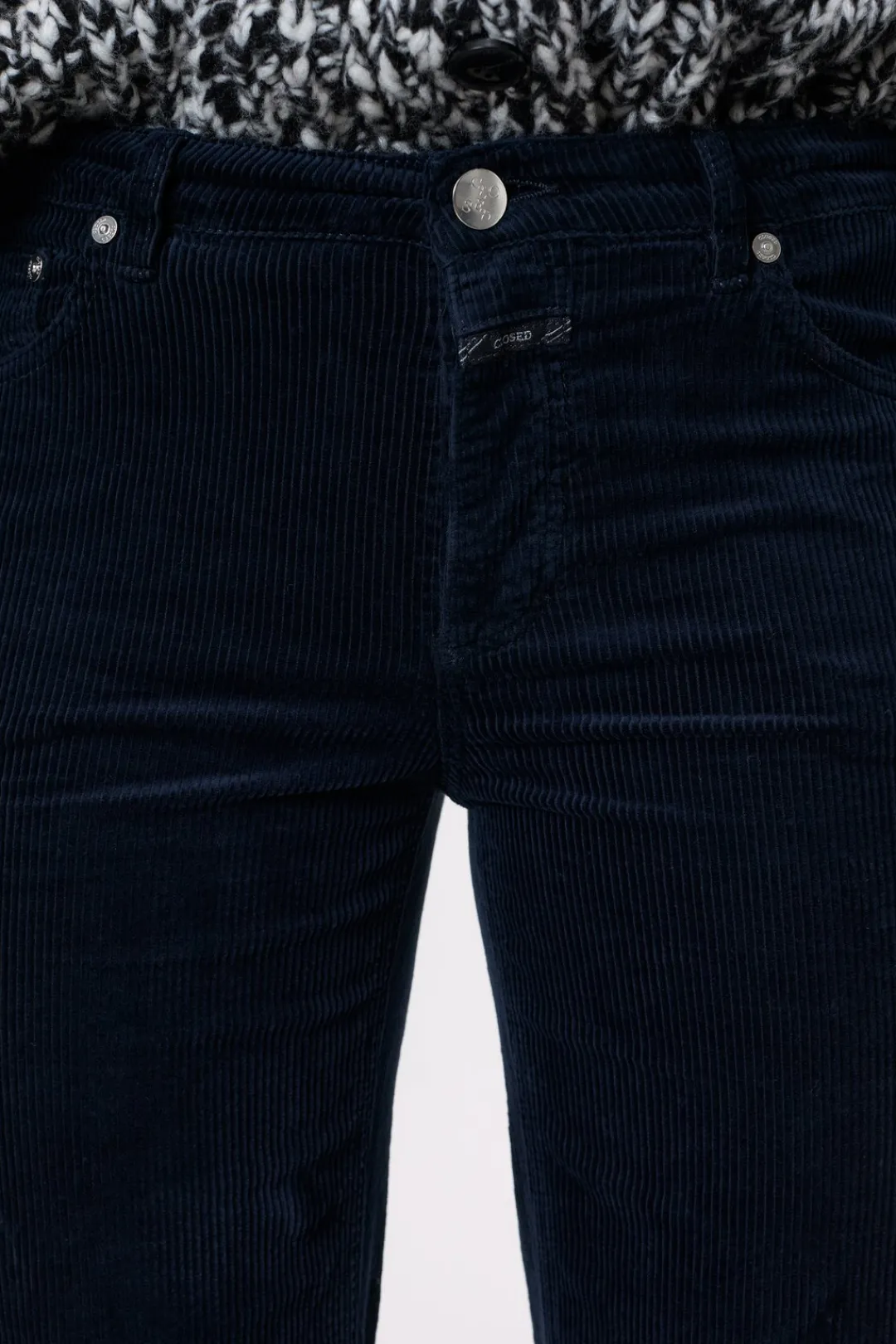 Closed Wide Pants - Style Name Gillan Dark night Discount