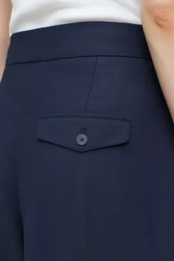 Closed Wide Pants - Style Name Hanbury Dark night Discount