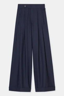 Closed Wide Pants - Style Name Hanbury Dark night Discount