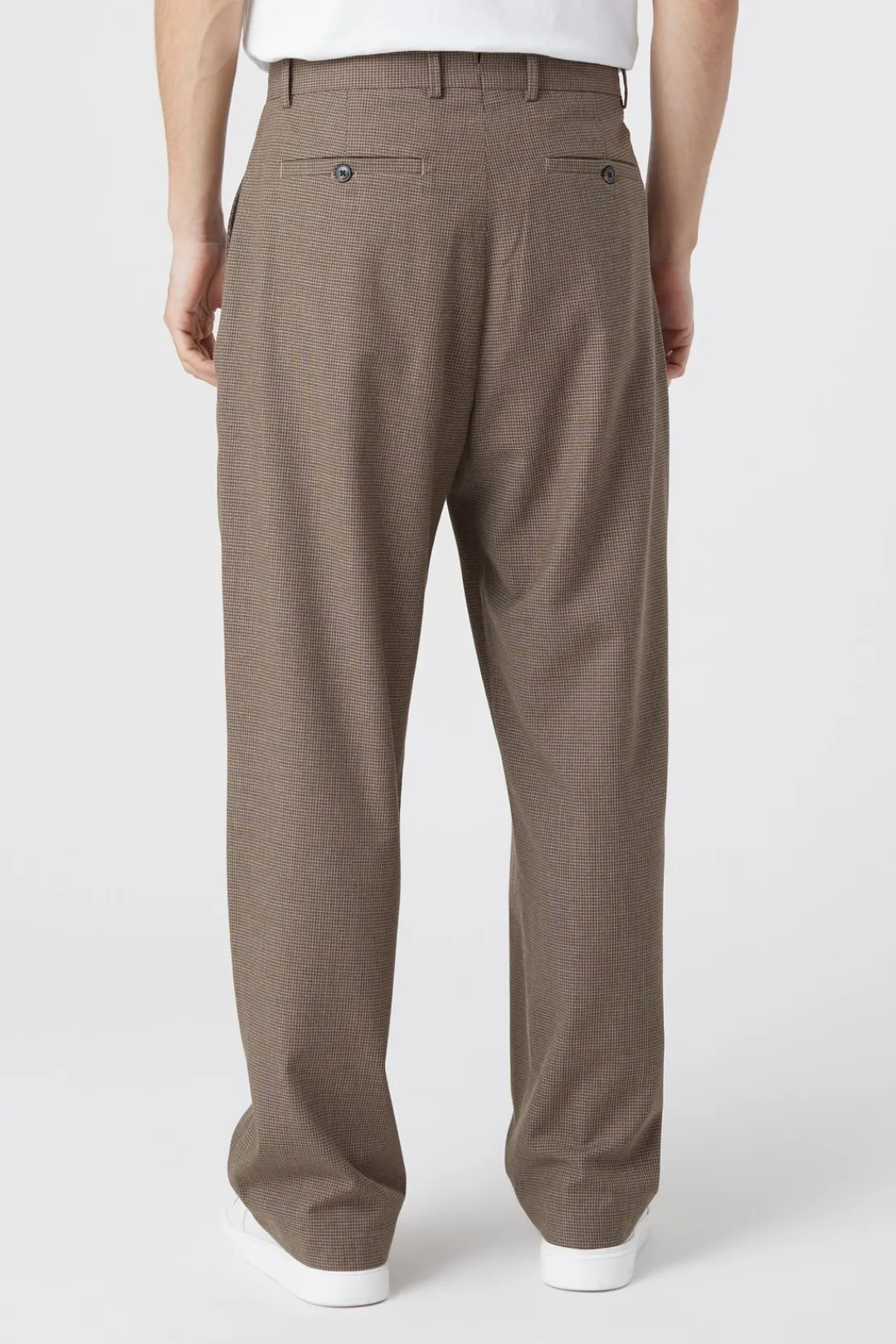 Closed Wide Pants - Style Name Livington Wide Chino beige Online
