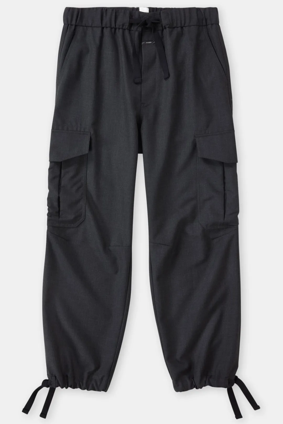 Closed Wide Pants - Style Name Newport Wide anthracite melange Clearance