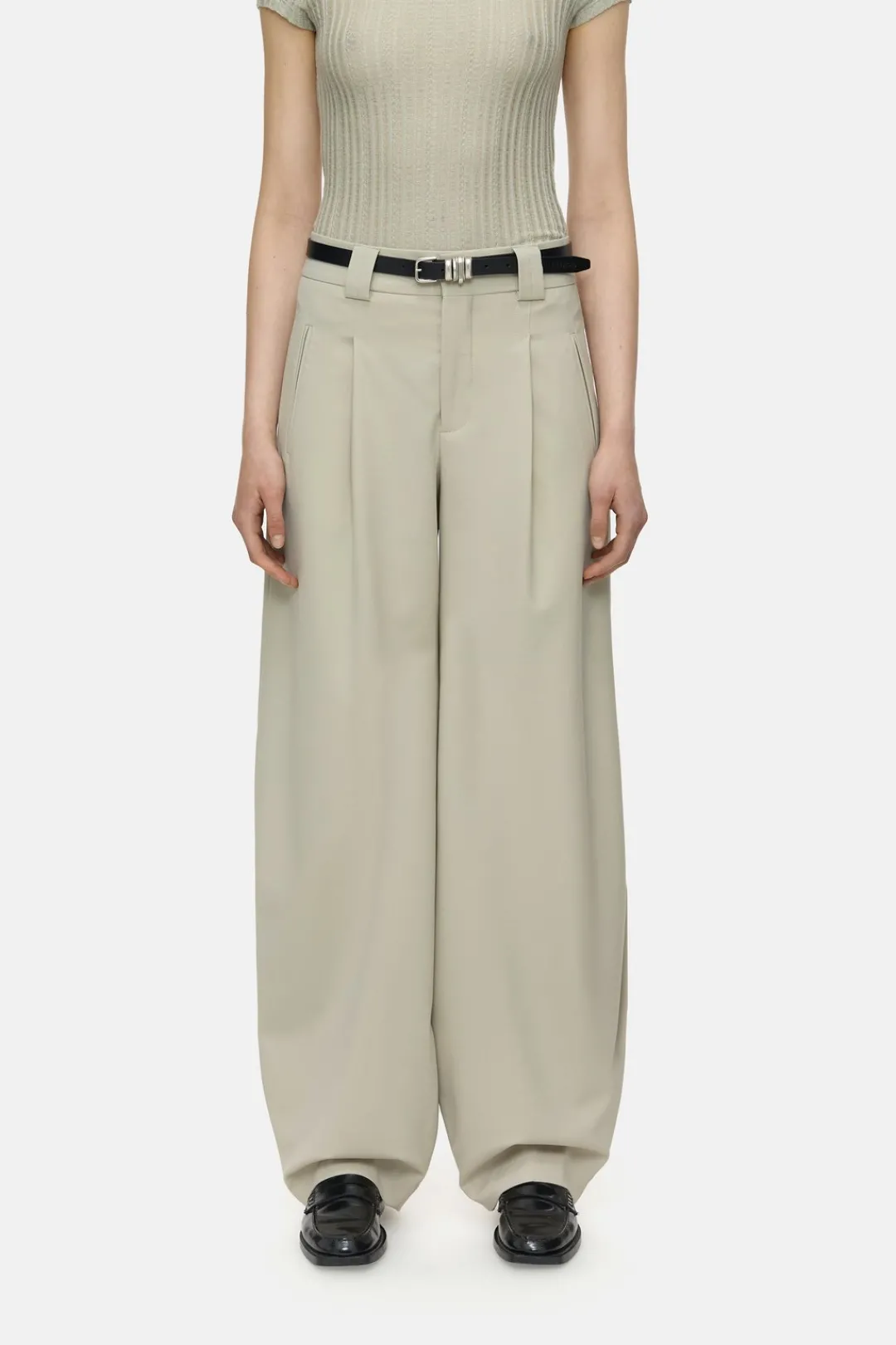 Closed Wide Pants - Style Name Wendlyn Sabbia beige Hot