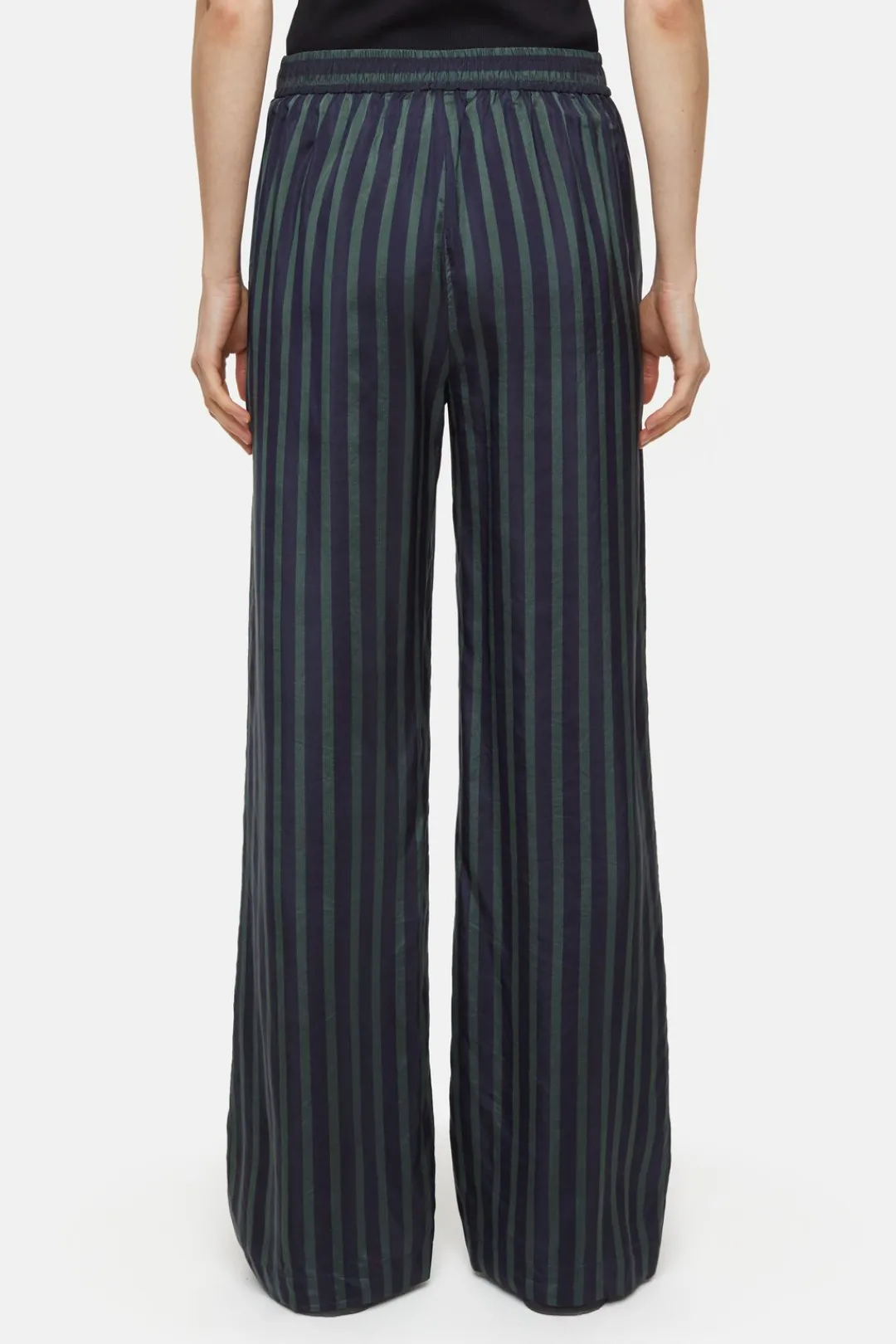 Closed Wide Pants - Style Name Winona Space blue Discount