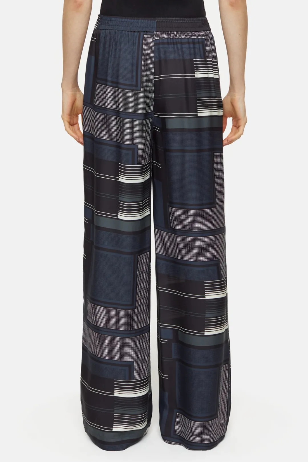 Closed Wide Pants - Style Name Winona Smokey blue Clearance