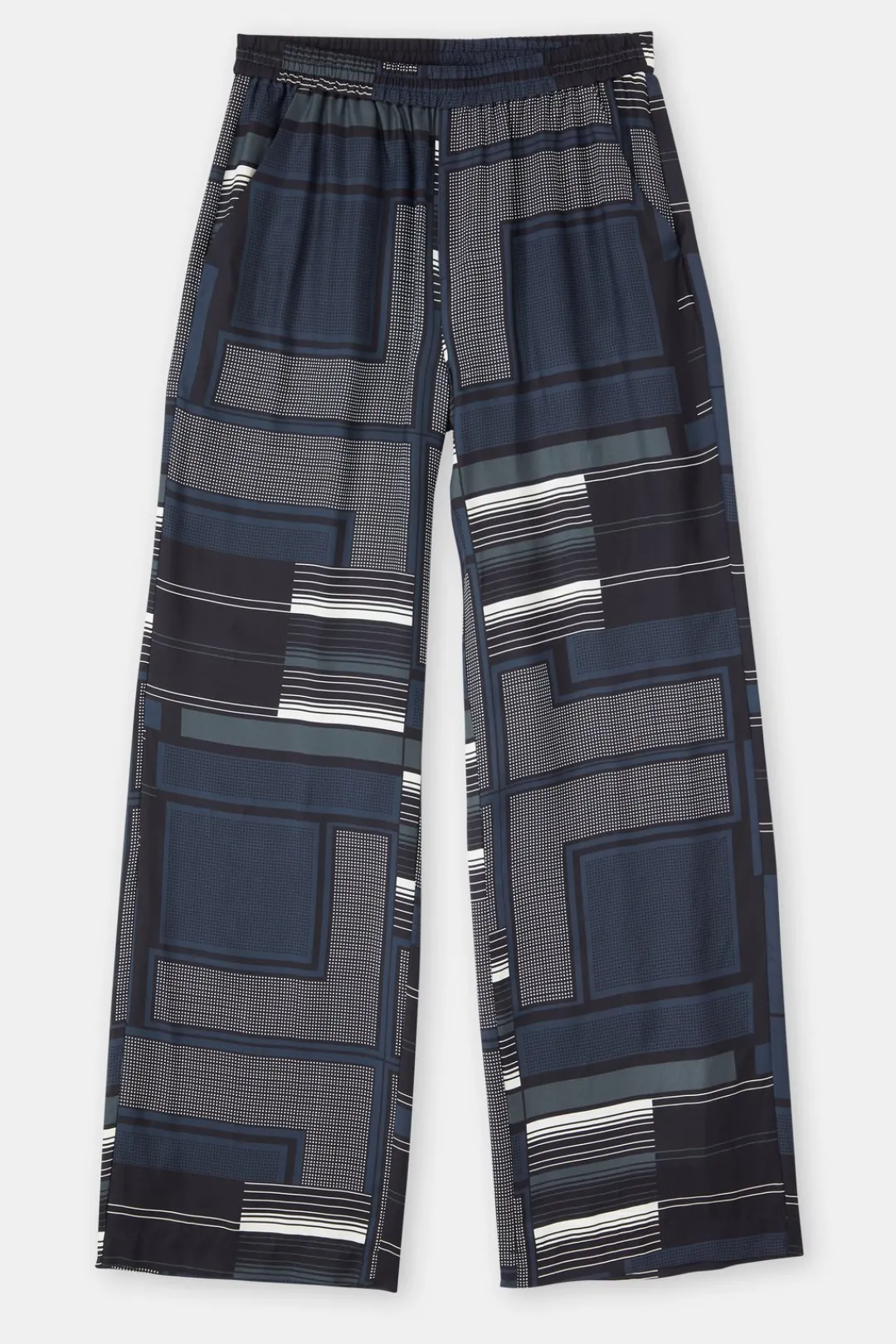 Closed Wide Pants - Style Name Winona Smokey blue Clearance