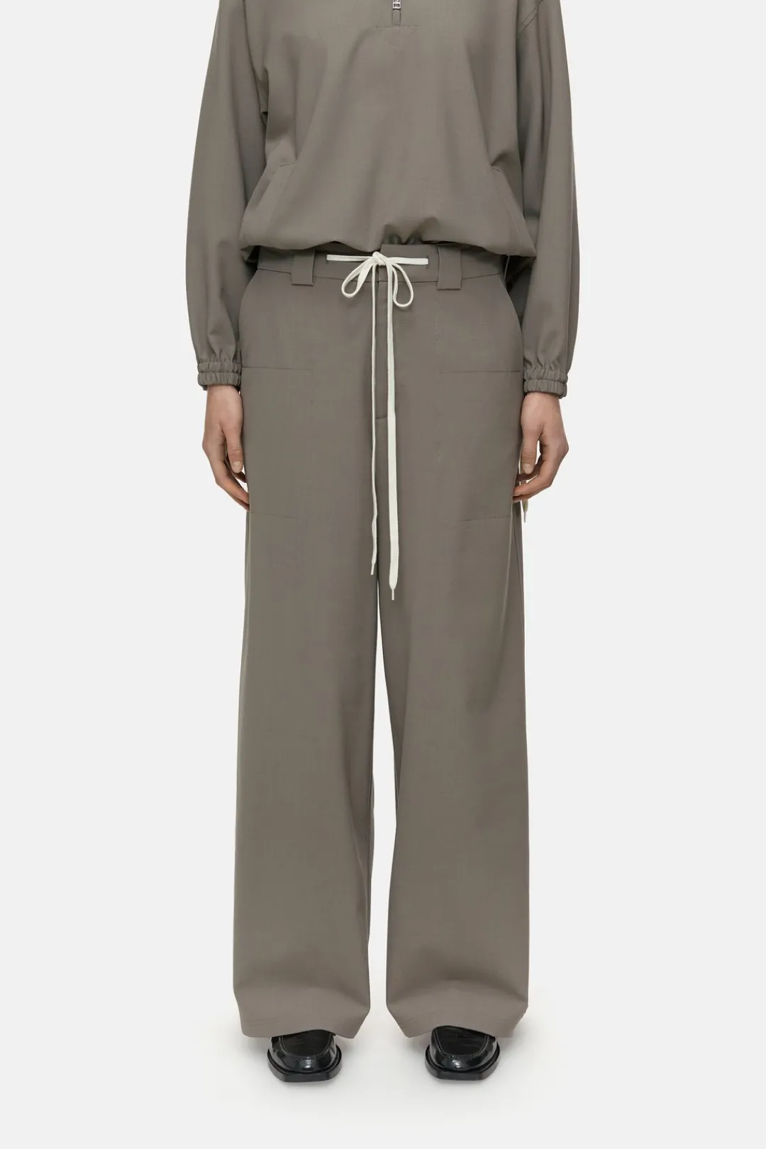 Closed Wide Pants - Style Name Wystan Heritage grey