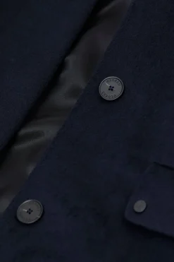 Closed Wool and cashmere blend coat Dark night Clearance