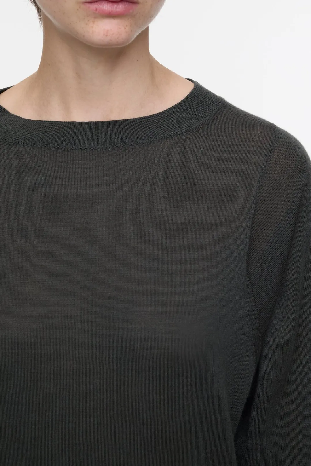 Closed Wool and cashmere blend jumper Irish coffee Best