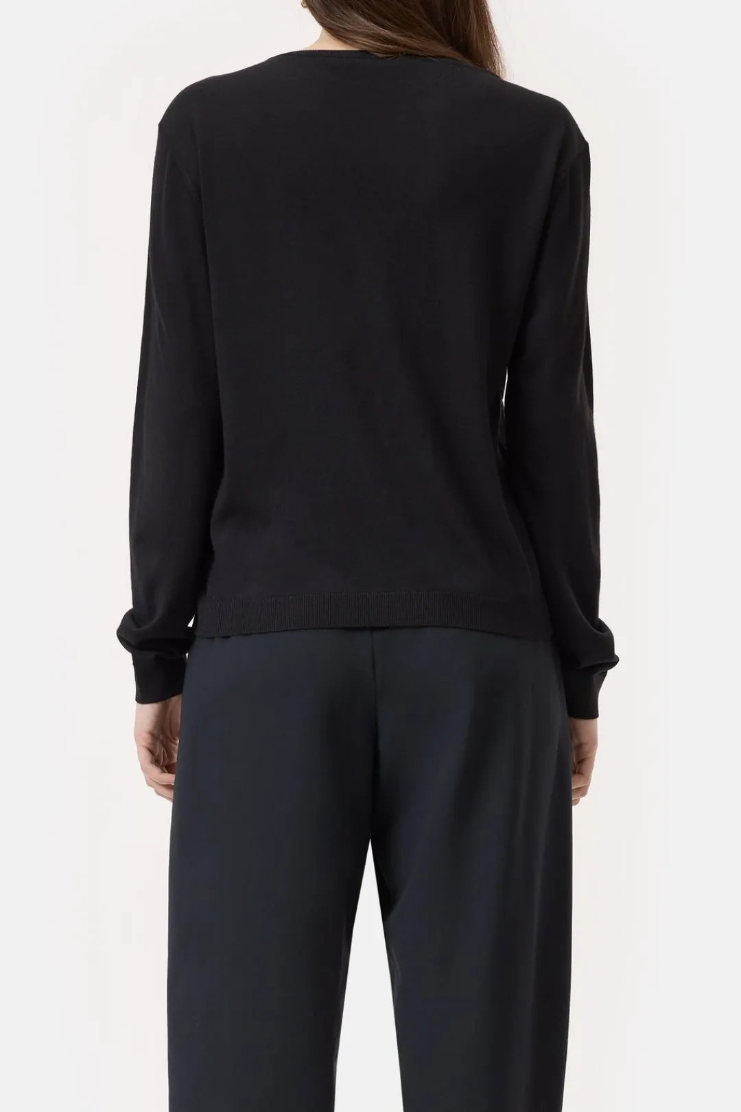 Closed Wool and silk blend jumper Black Clearance