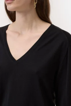 Closed Wool and silk blend jumper Black Clearance