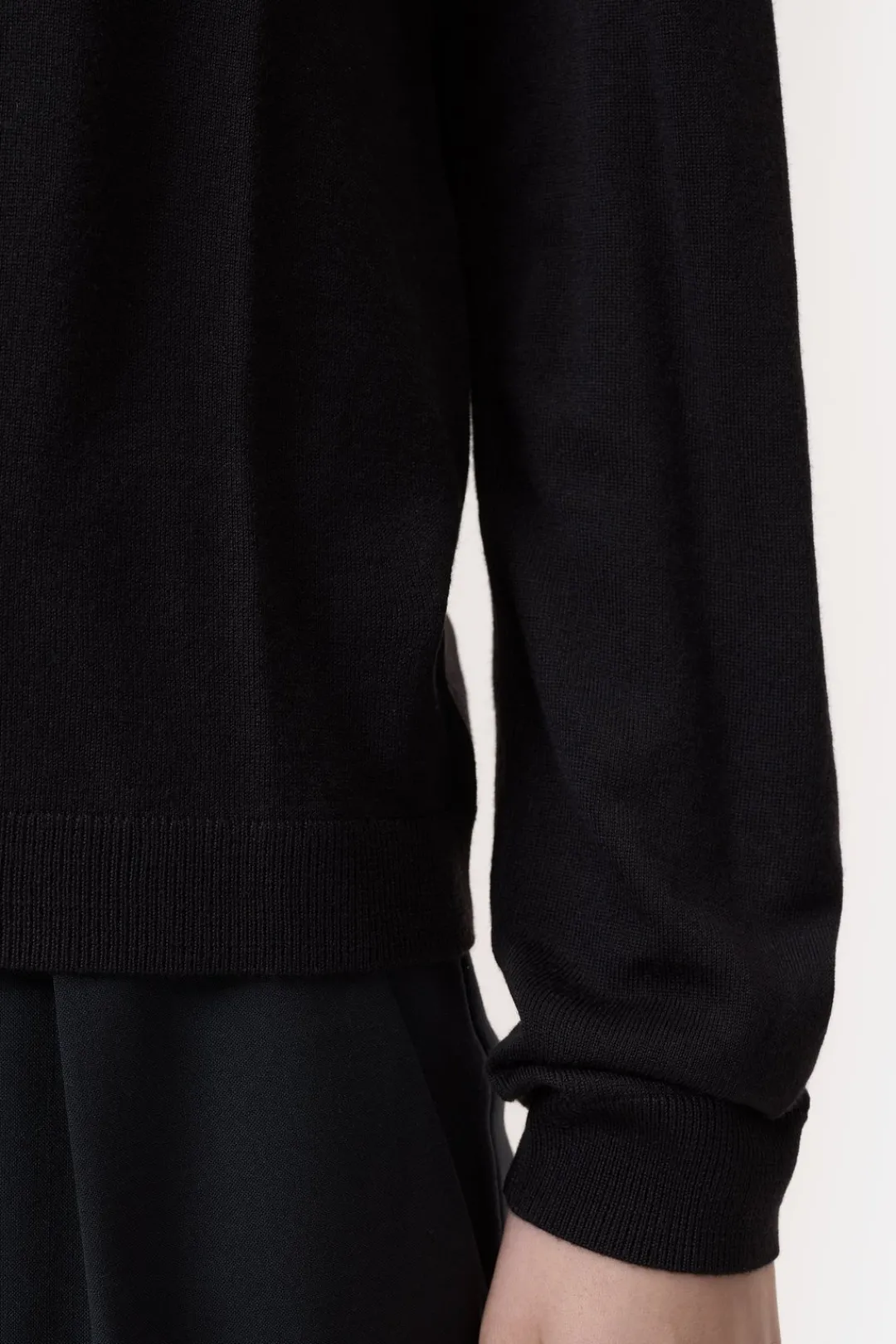Closed Wool and silk blend jumper Black Clearance