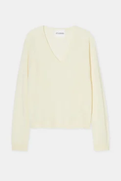 Closed Wool and silk blend jumper Vanilla beige Best