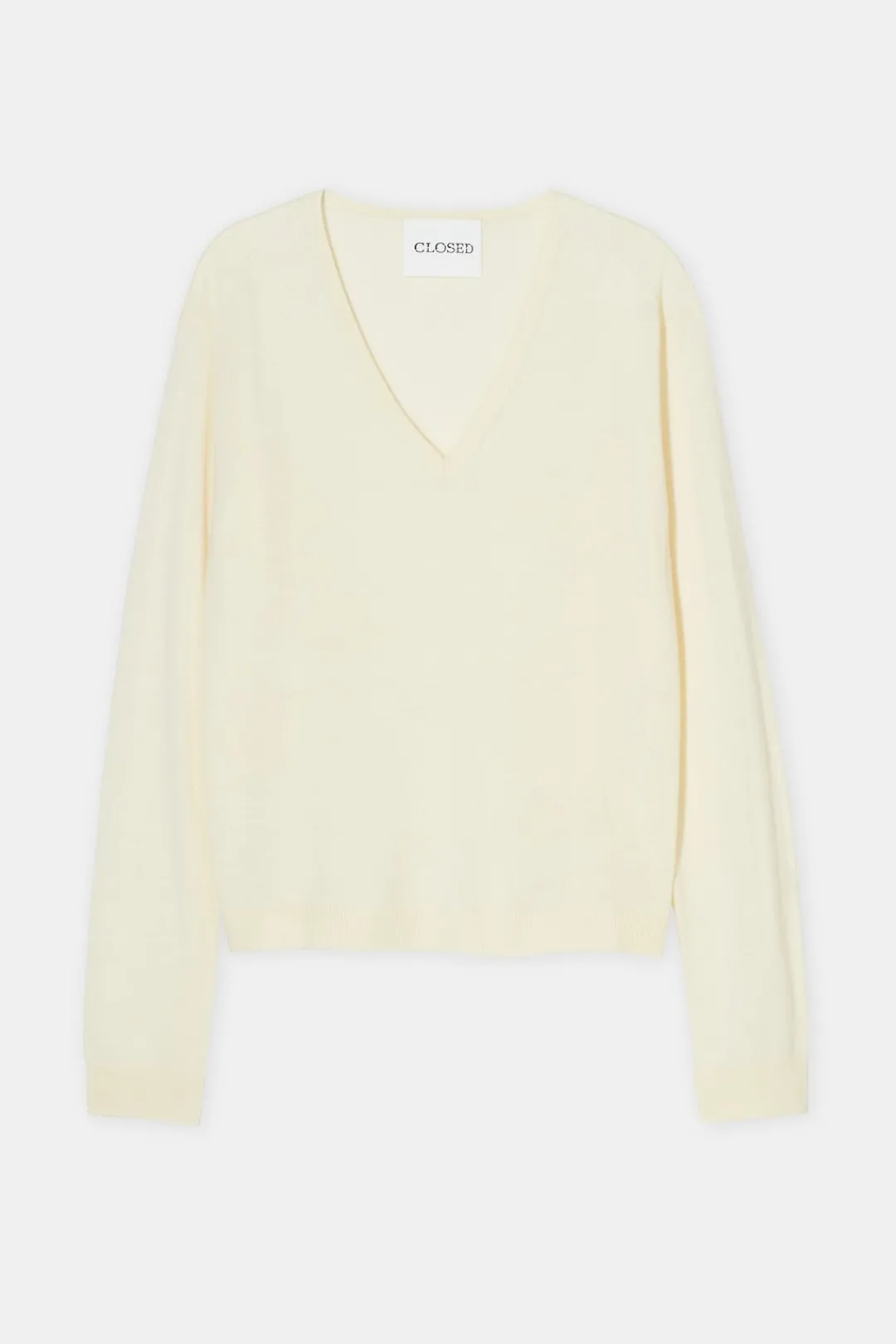 Closed Wool and silk blend jumper Vanilla beige Best