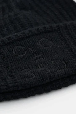 Closed Wool beanie Black Clearance