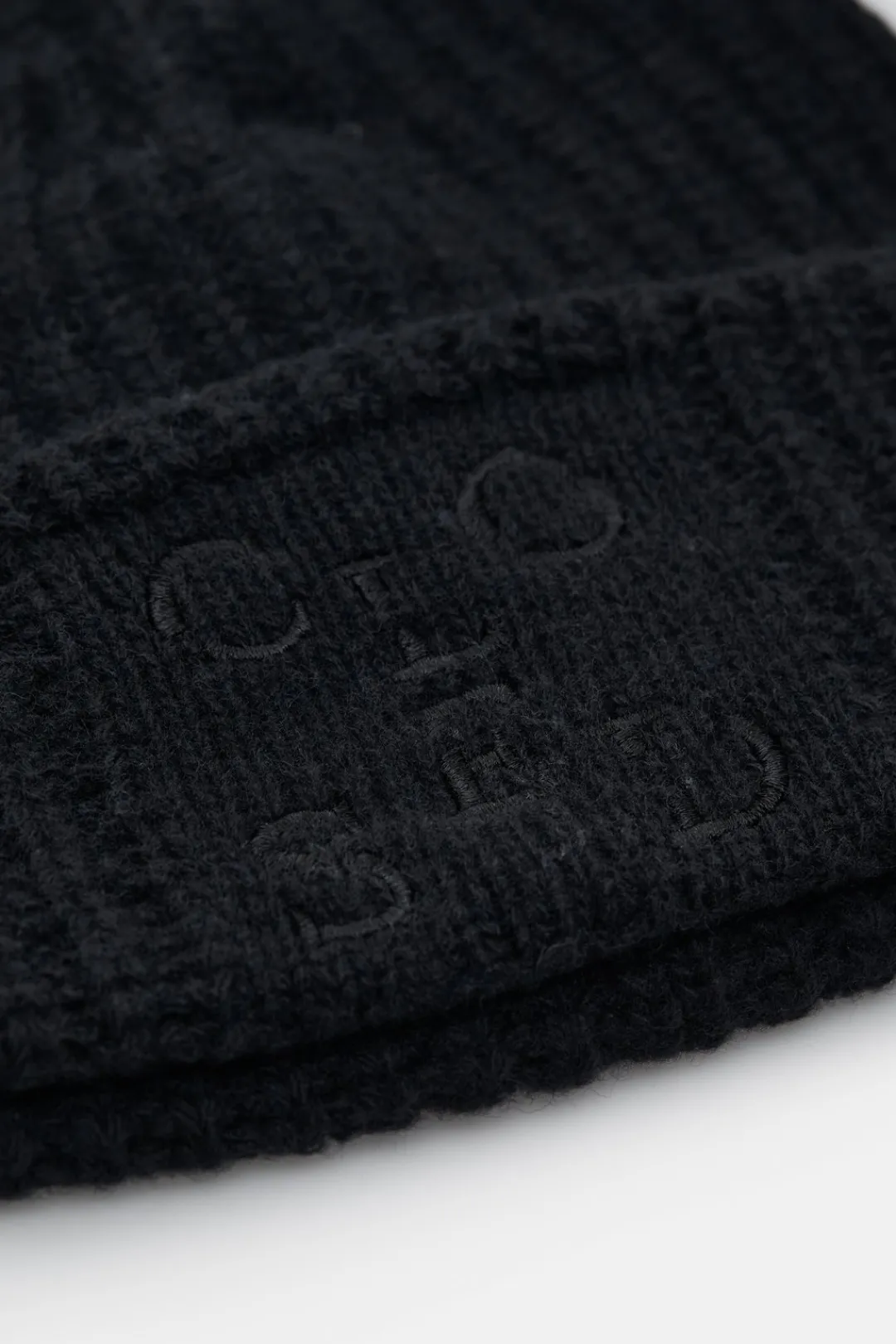 Closed Wool beanie Black Clearance