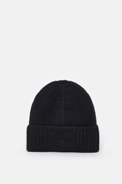 Closed Wool beanie Black Clearance