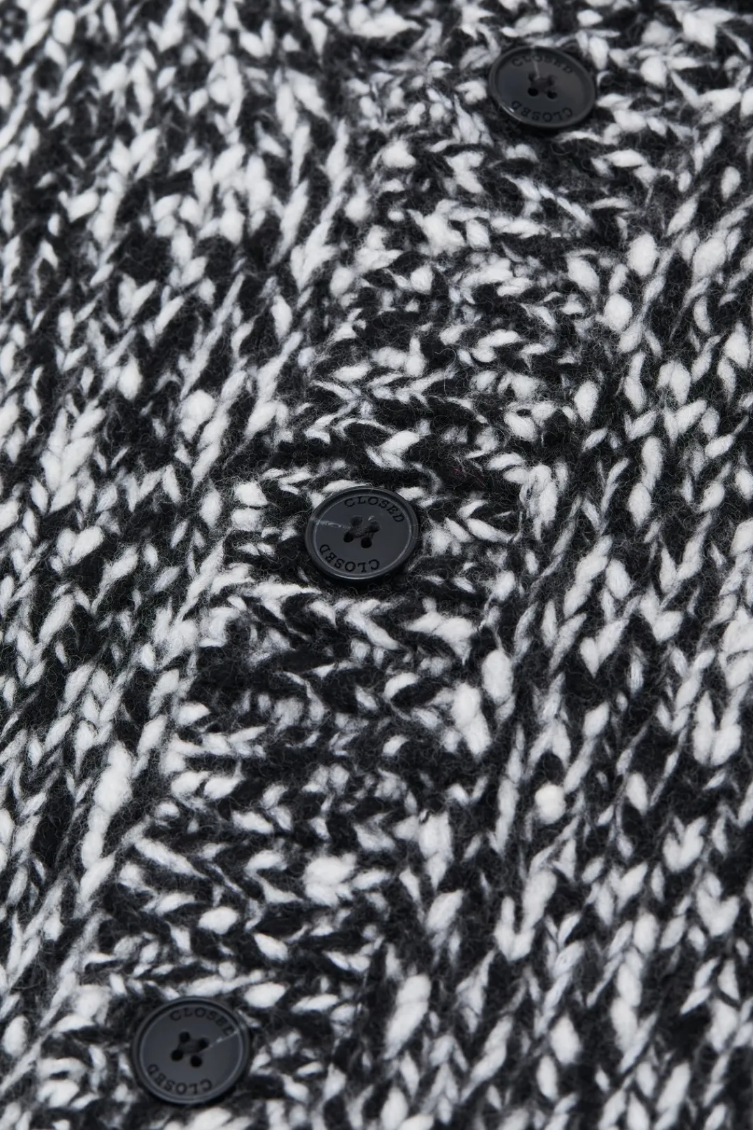 Closed Wool blend cardigan Black Clearance
