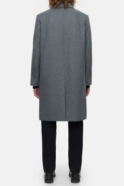 Closed Wool blend coat Dark grey melange Outlet