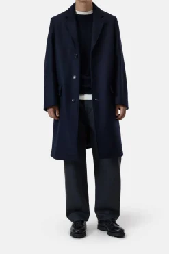 Closed Wool blend coat Dark night Outlet