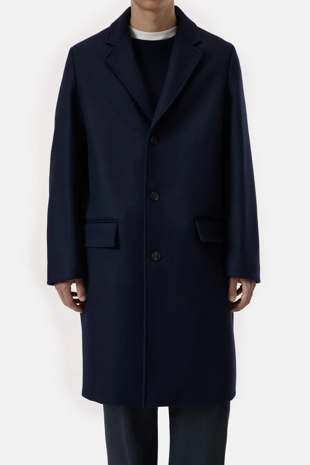 Closed Wool blend coat Dark night Outlet