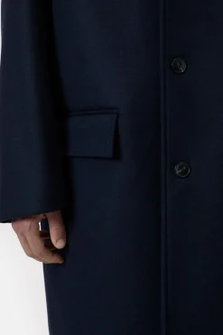 Closed Wool blend coat Dark night Outlet