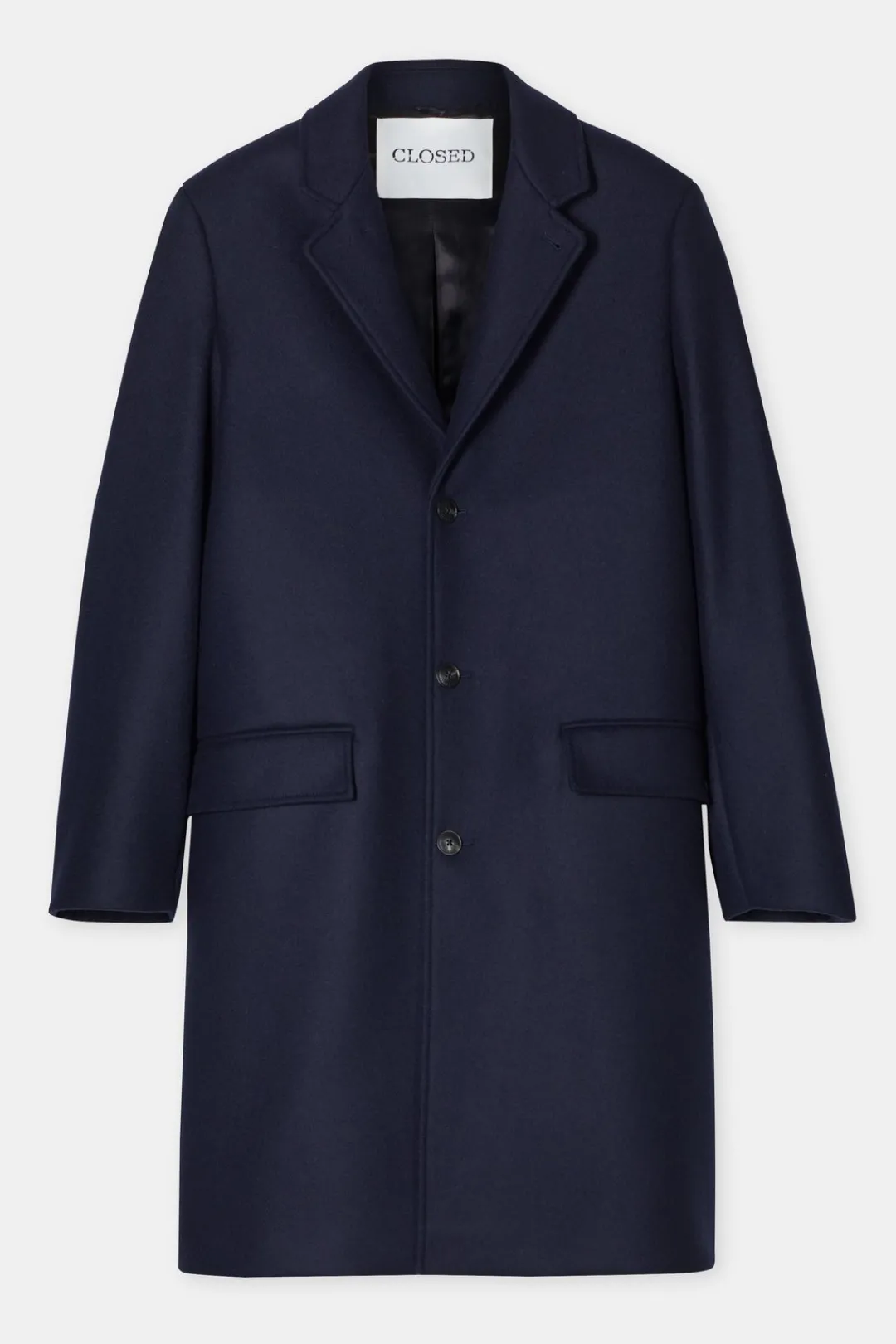 Closed Wool blend coat Dark night Outlet