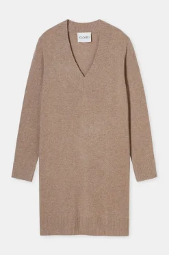 Closed Wool Blend Dress Dark chino beige Online