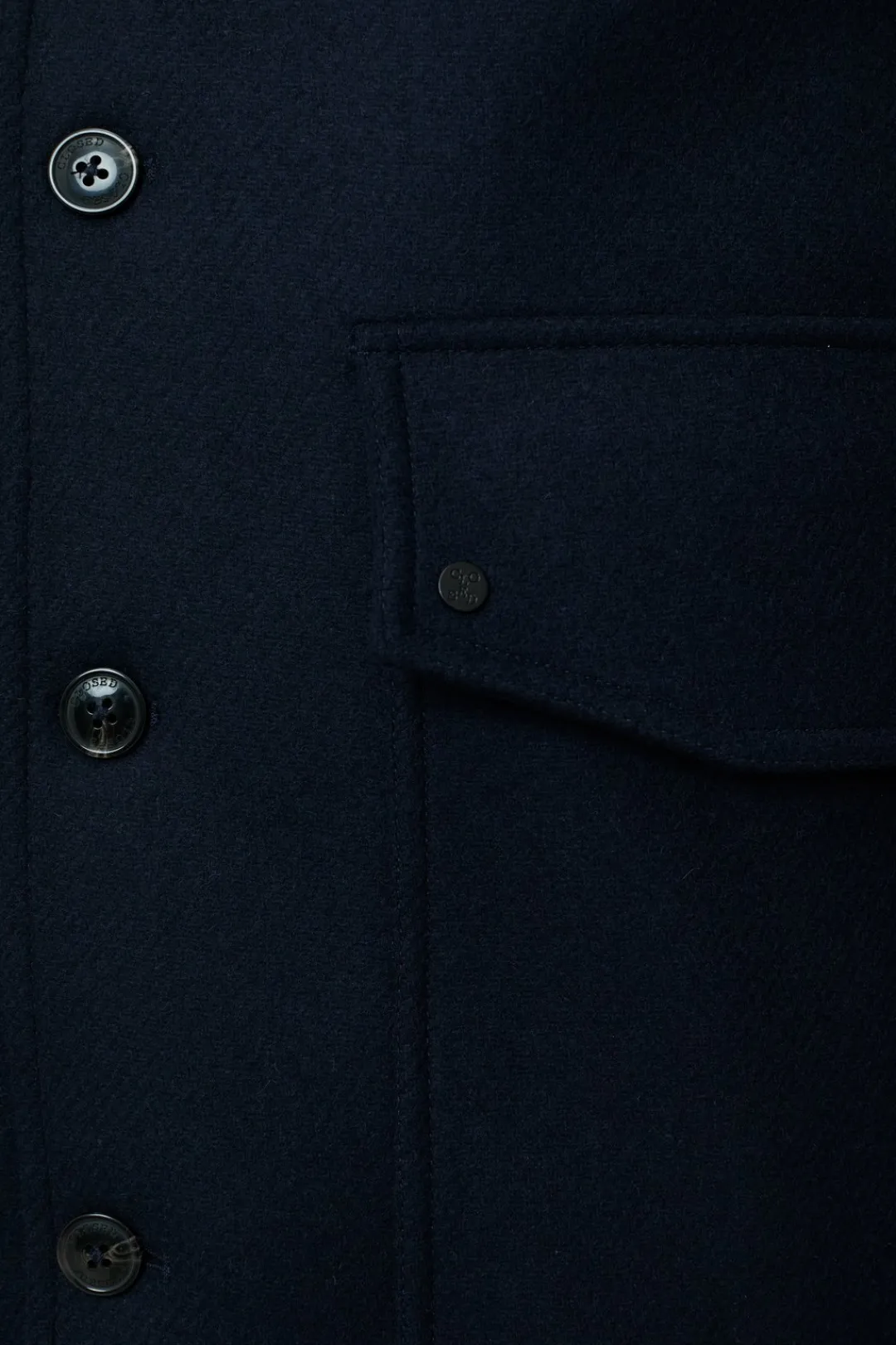 Closed Wool blend jacket Dark night Hot