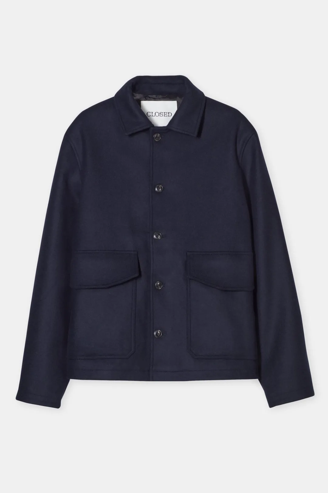 Closed Wool blend jacket Dark night Hot