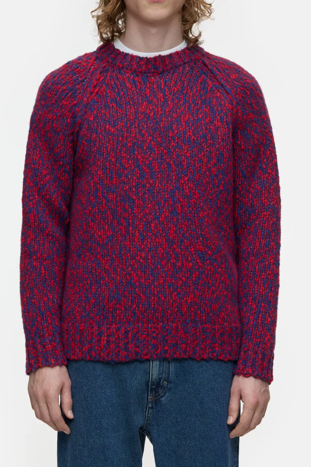 Closed Wool blend sweater Chili pepper red Discount