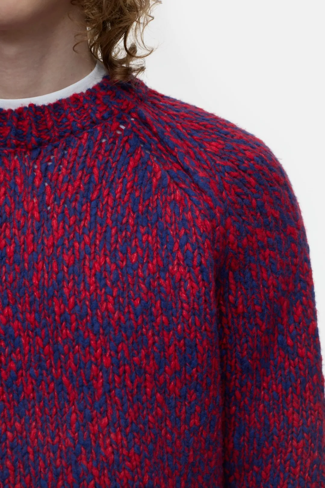 Closed Wool blend sweater Chili pepper red Discount