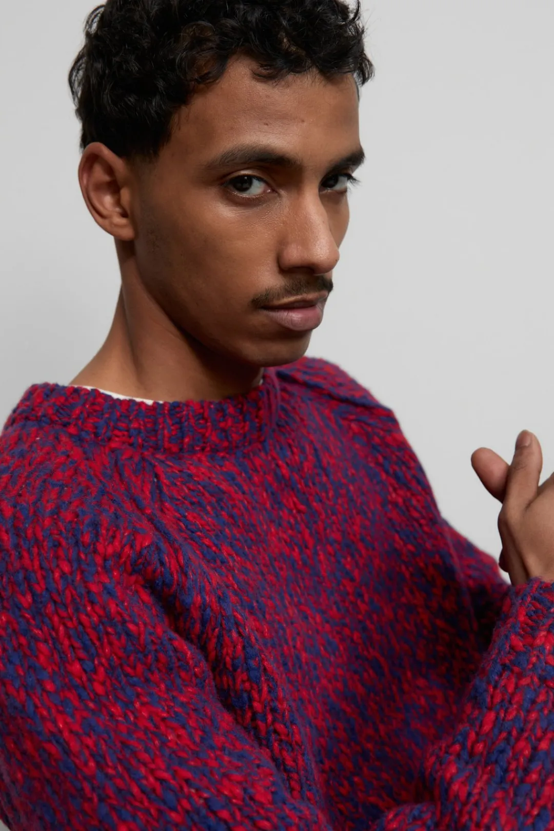 Closed Wool blend sweater Chili pepper red Discount