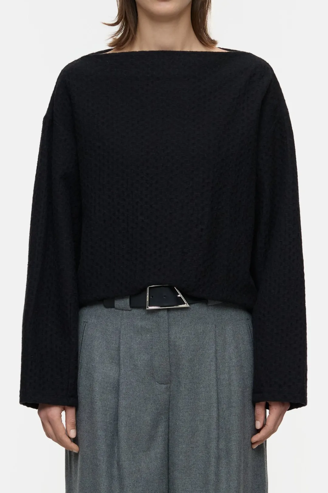 Closed Wool blend sweatshirt Black Discount
