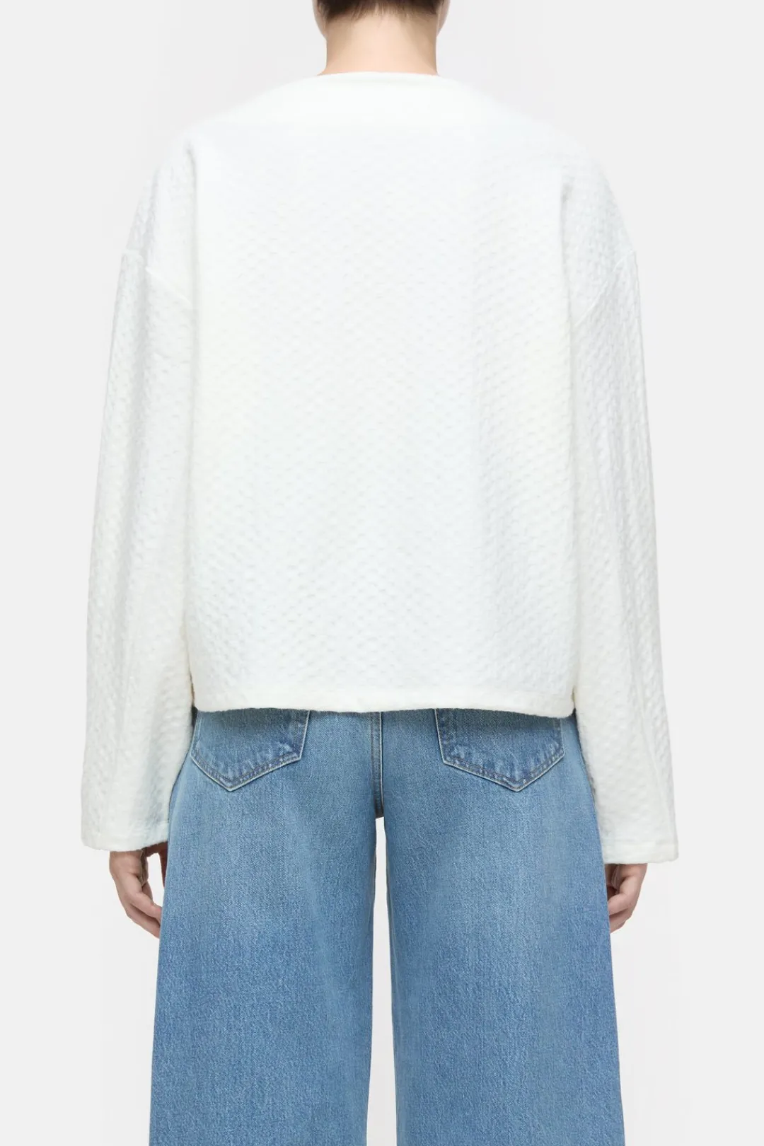 Closed Wool blend sweatshirt Ivory Best