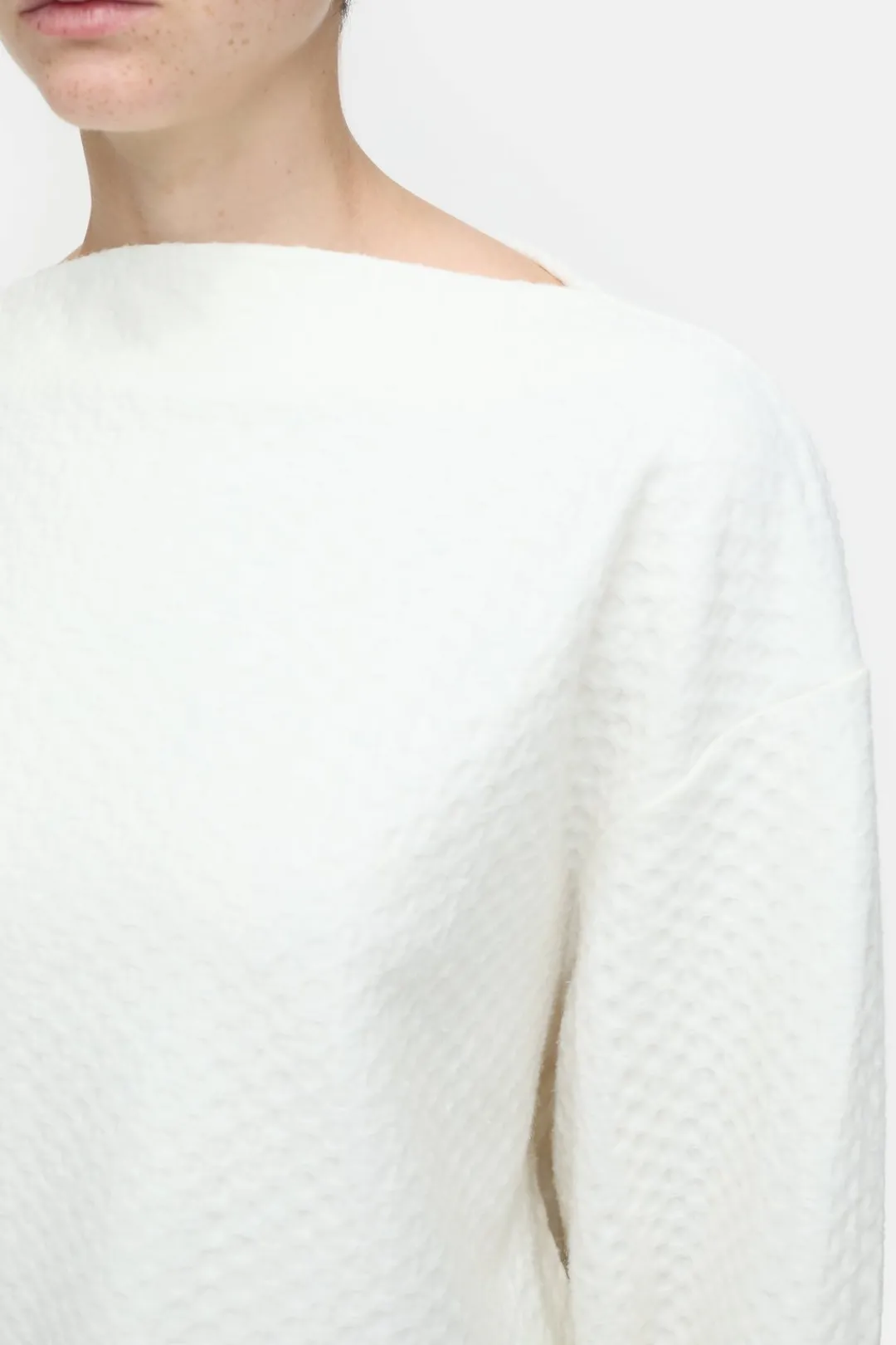 Closed Wool blend sweatshirt Ivory Best