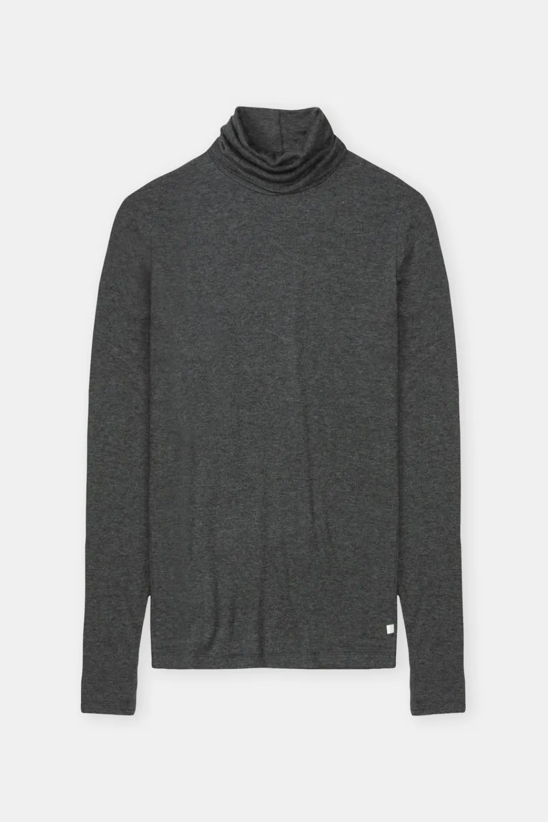 Closed Wool blend turtleneck Dark grey melange Discount