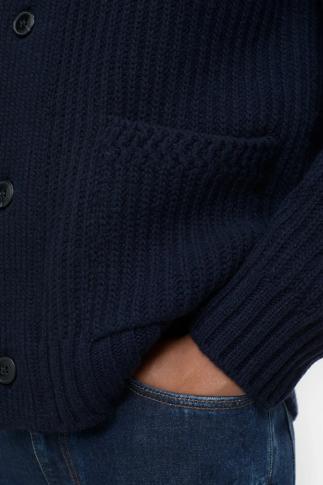 Closed Wool cardigan Dark night Outlet