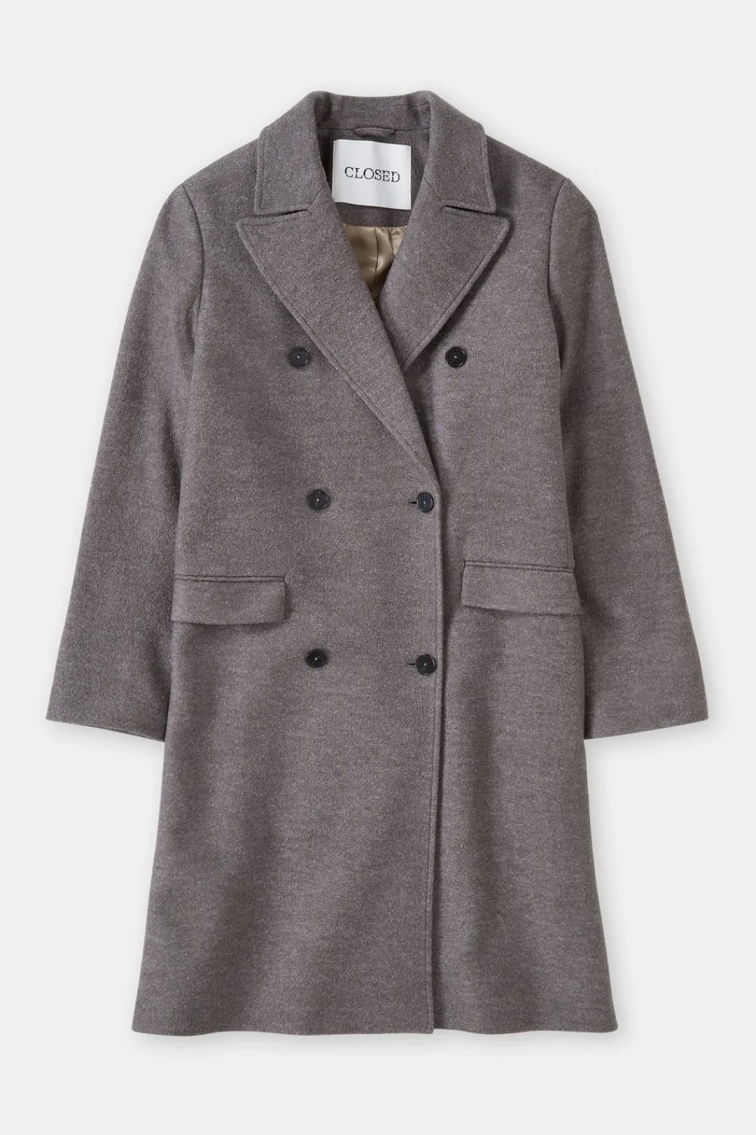 Closed Wool coat Heritage grey Best