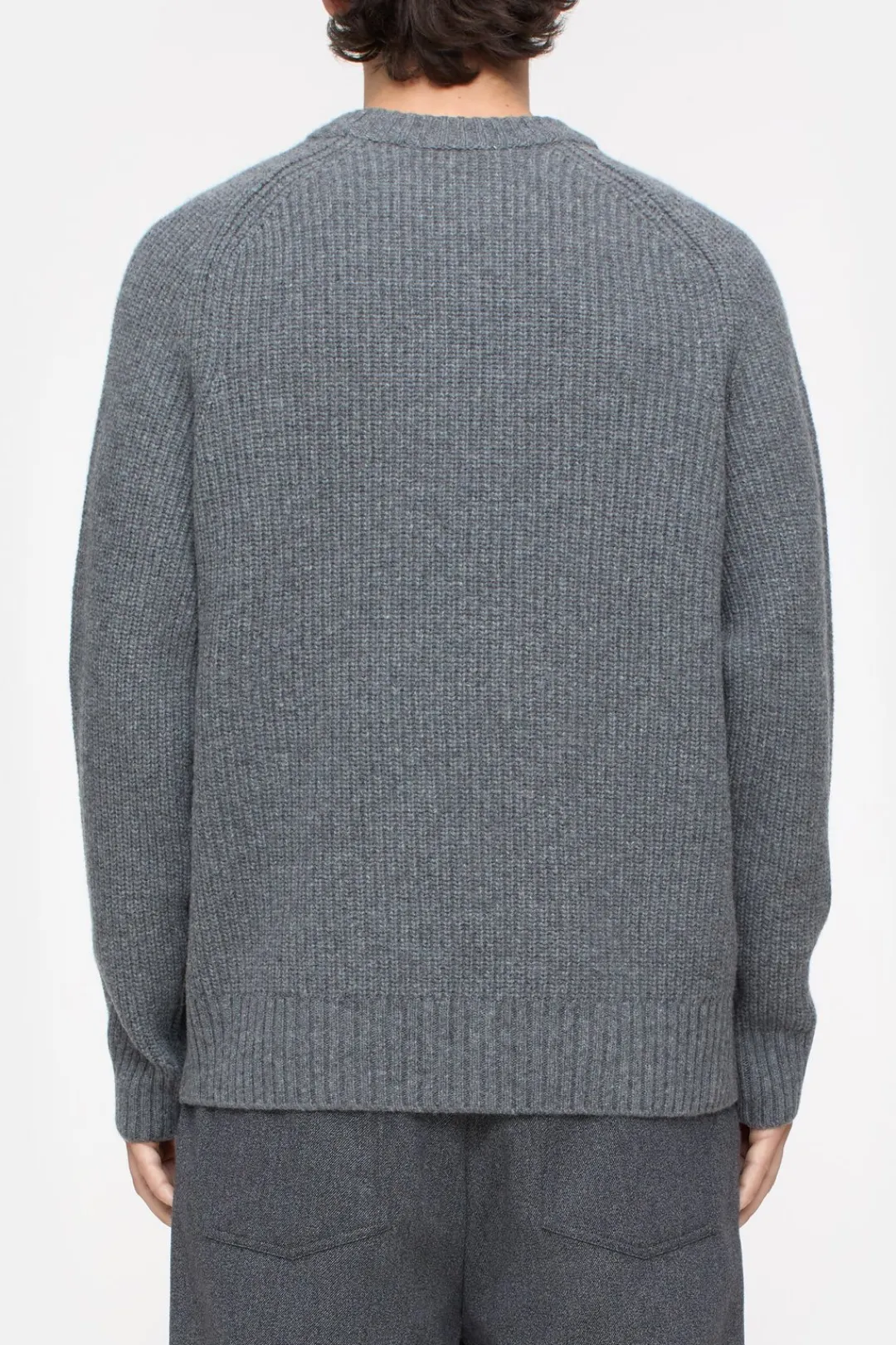 Closed Wool jumper Dark grey melange Best